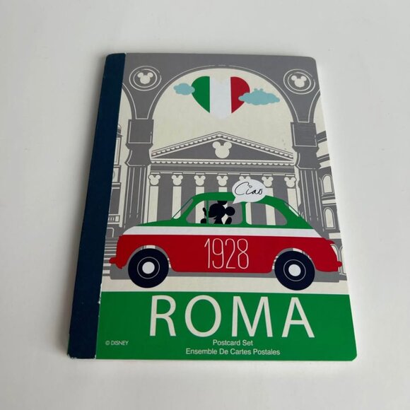Disney Italy Rome Postcard Set Mickey and Minnie - Picture 9 of 9